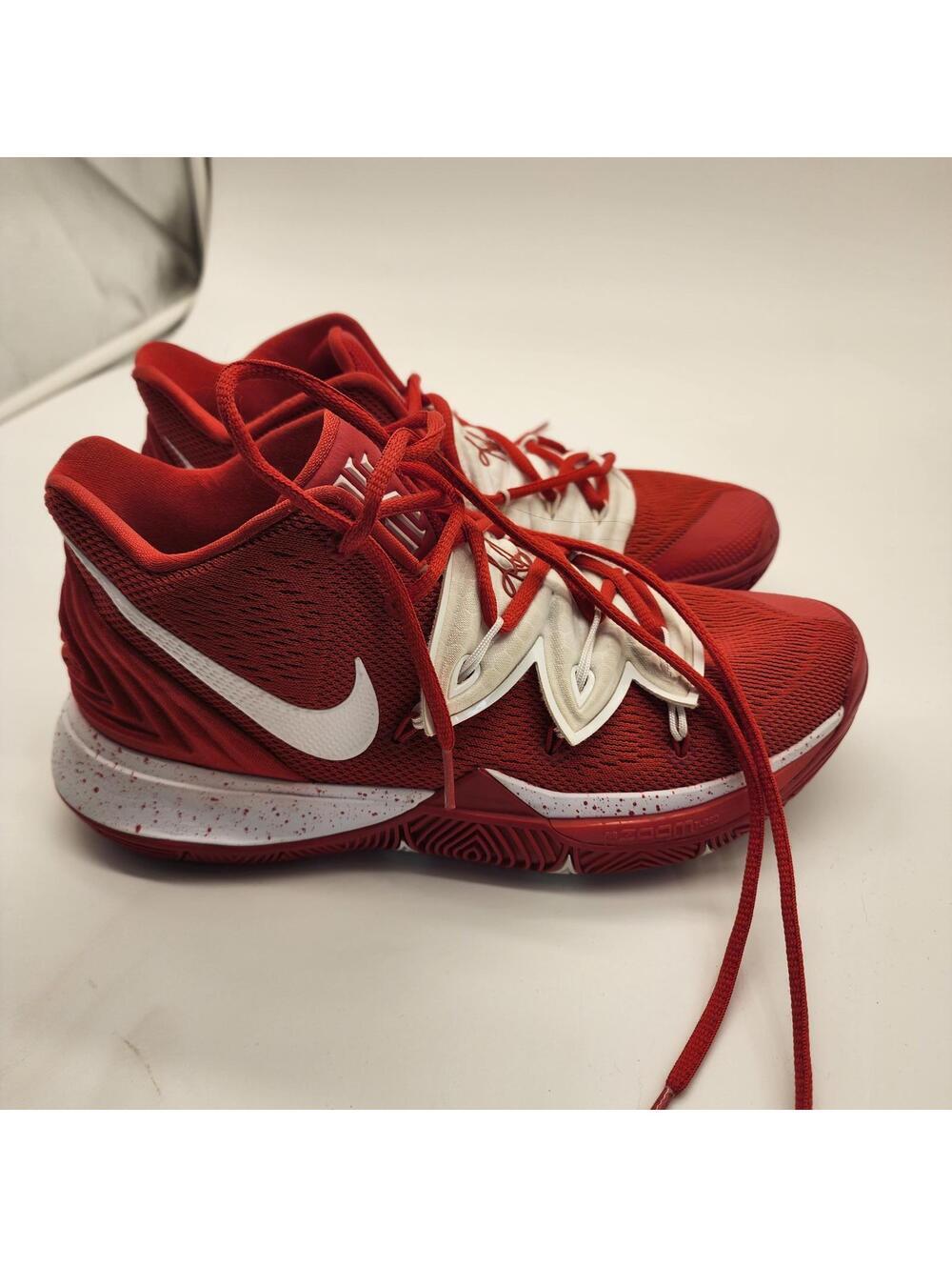 EUC Nike Kyrie 5 TB Unversity red white 8.5 worn once clean